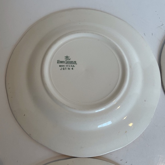 Homer Laughlin Dogwood Liberty Dessert/Bread & Butter Plates Set of 4 - Picture 10 of 15